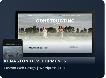 Kenaston Development website preview